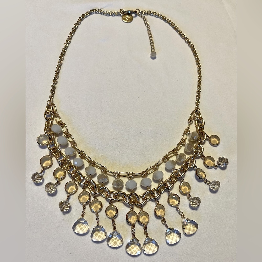 White House Black Market choker fashion style necklace.